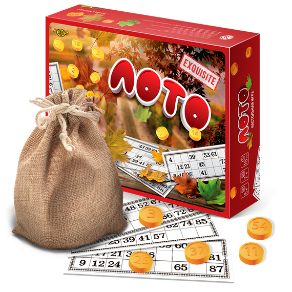 Настольная игра "Лото EXQUISITE" MKL1001
