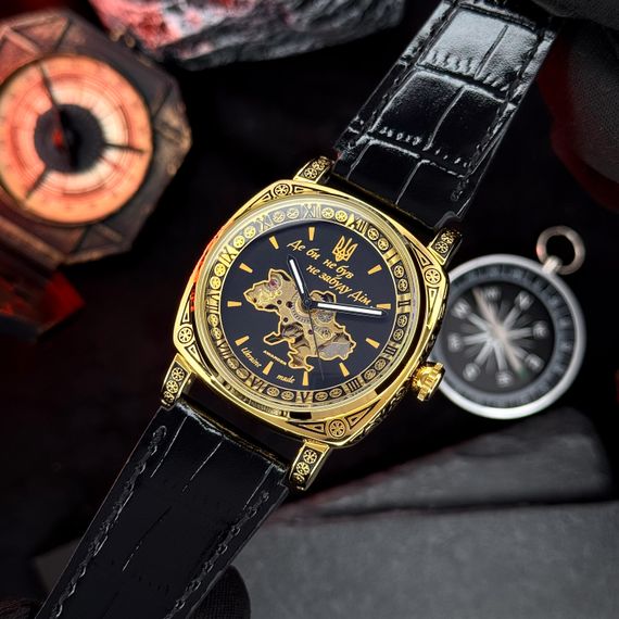 Чоловічий годинник Awarder 021 Де би не був Gold-Black | Зображення 2