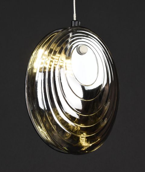 Люстра підвісна на 1 лампочку 27902 Чорний 30-150х15х8 см. | Зображення 2