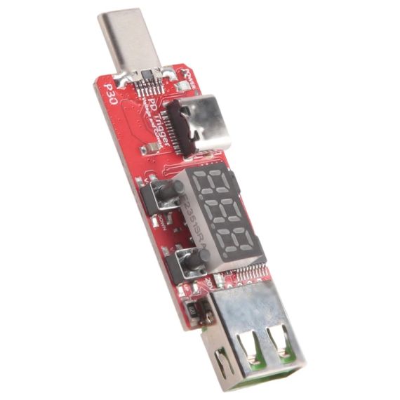 PD Trigger P30 Триггер Type-C PD2.0/3.0 USB Tester Quick Charge | Зображення 4