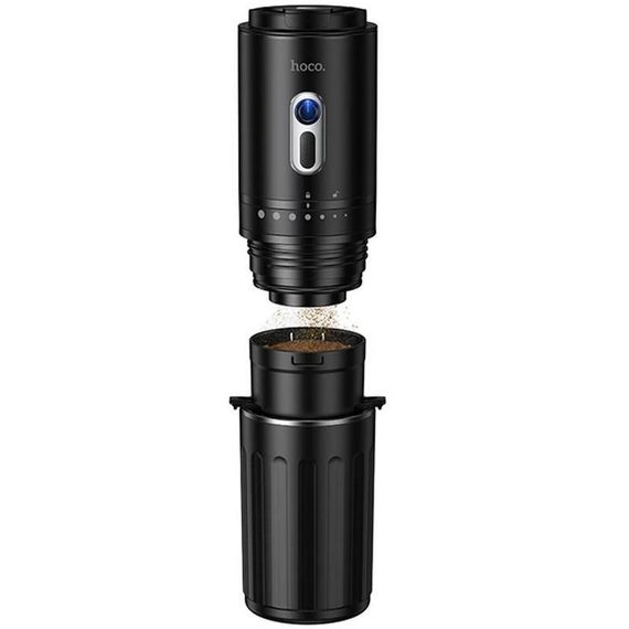 Портативная кофеварка Hoco HX80 All-in-One 1300 mAh Black | Зображення 1