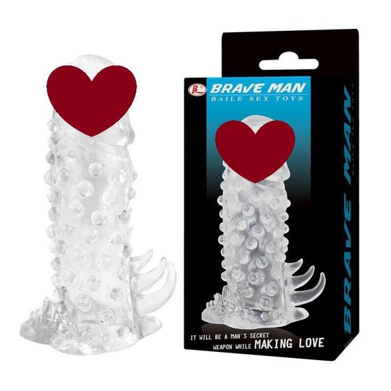 Насадка-презерватив BI-026203 sexstyle