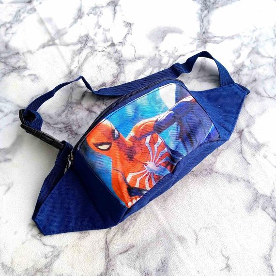 Дитяча сумка бананка Людина Павук | сумка для хлопчика Spider man | Сумка на пояс