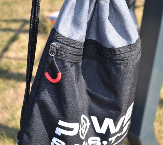 Рюкзак спортивний Power System PS-7011 Gym Sack Alpha Blak/Grey | Зображення 5