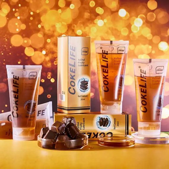 Інтимний гель-змазка CokeLife з ароматом шоколаду 200 ml | Зображення 4