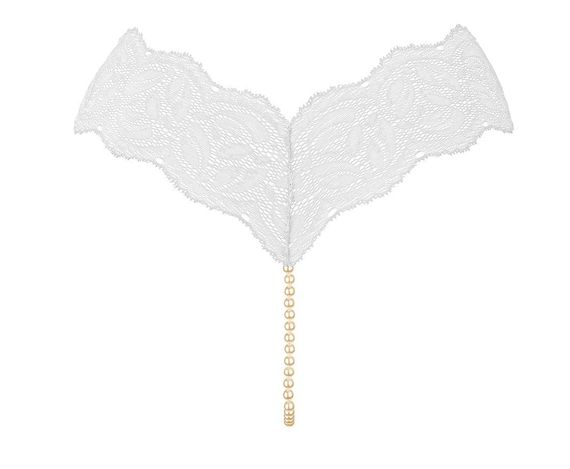 Стрінги Bracli Tonga Paris Білі L | Зображення 1