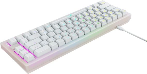 Клавіатура механічна Xtrfy K5 68Key K5-RGB-CPT-TPWHITE-R-UKR | Зображення 6