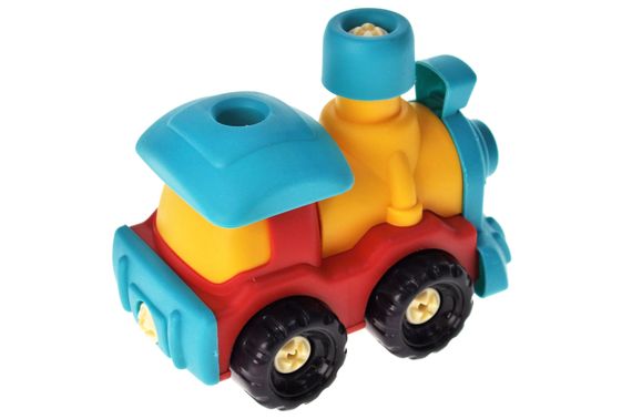 Потяг конструктор 2026-C в сітці р.16x10x12 см YG Toys | Зображення 4