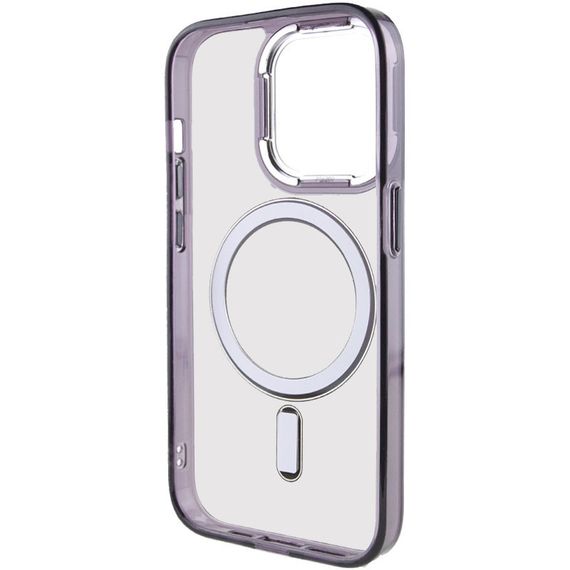 Чехол TPU Iris with MagSafe для Apple iPhone 13 Pro (6.1") Черный | Зображення 3
