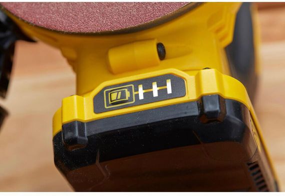 Шліфмашина ексцентрикова акумуляторна безщіткова STANLEY FATMAX SFMCW220D1S | Зображення 4