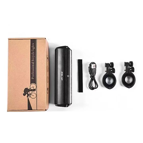 Долговечный велосипедный фонарь, Мощный велофонарь в алюминиевом корпусе, Велосипедный свет на руль PW-23 | Зображення 1