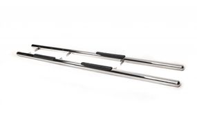 Боковые трубы (2 шт., нерж.) d70, короткая база для Peugeot Expert 1996-2007 гг