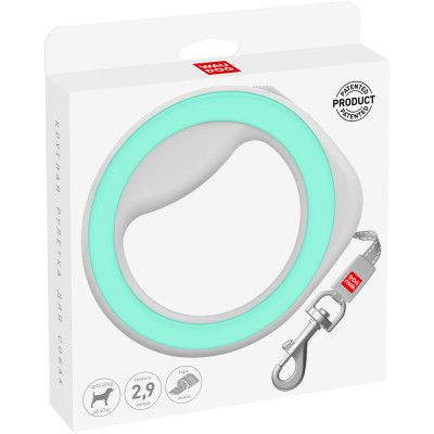 Поводок для собак WAUDOG R-leash светоотражающая лента XS-M до 40 кг 2.9 м салатовый (81275) | Зображення 5