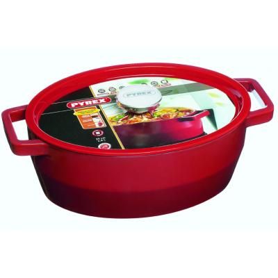 Каструля Pyrex Slow Cook Red 5,8 л (SC5AC33) | Зображення 3