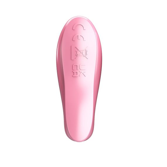 Вібростимулятори-затискачі для сосків Pretty Love Leaf, рожеві, 5.1 х 1.9 см Sex Aura | Зображення 6
