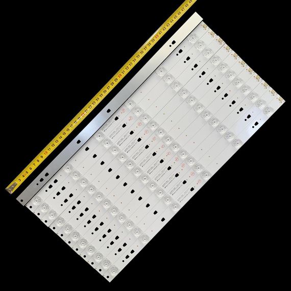 LED підсвітка TV Kivi 49-50" 483mm 6-led 3V LED49D6-03(A) LED50D06-ZC14AG-03 FD4951A-LU 30349006203 1шт. | Зображення 4