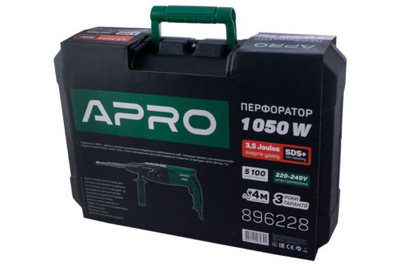 Перфоратор прямой Apro - 1050H (896228) | Зображення 5