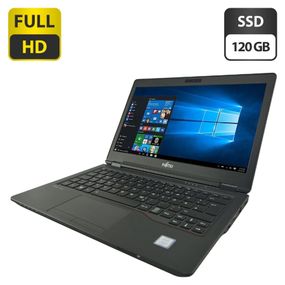 Нетбук Fujitsu LifeBook U729 / 12.5" (1920x1080) IPS / Intel Core i3-8145U (2 (4) ядра по 2.1 - 3.9 GHz) / 4 GB DDR4 / 120 GB SSD / Intel UHD Graphics / WebCam б/в