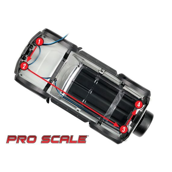 Комплект світлодіодних ліхтарів Pro Scale Traxxas 9783 для моделей TRX-4M Ford Bronco | Зображення 2