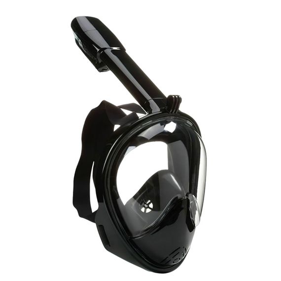 Маска для снорклінгу та дайвінгу XPRO Easybreath Tribord з кріпленням під екшн камеру L/XL Чорна (GR- 142_351) | Зображення 5