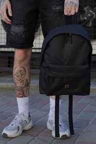 Повсякденний рюкзак шкільний Without Compact з принтом Crown Black