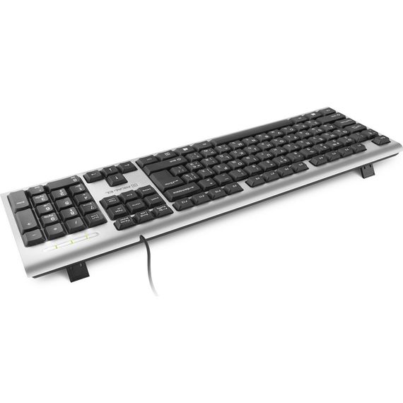 Клавіатура REAL-EL 507 Standard USB Silver | Зображення 5