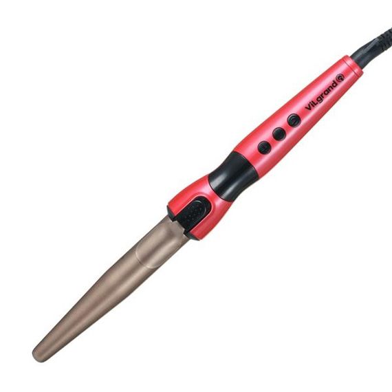 Плойка конусная ViLgrand VHC-3041LC. Цвет: красный