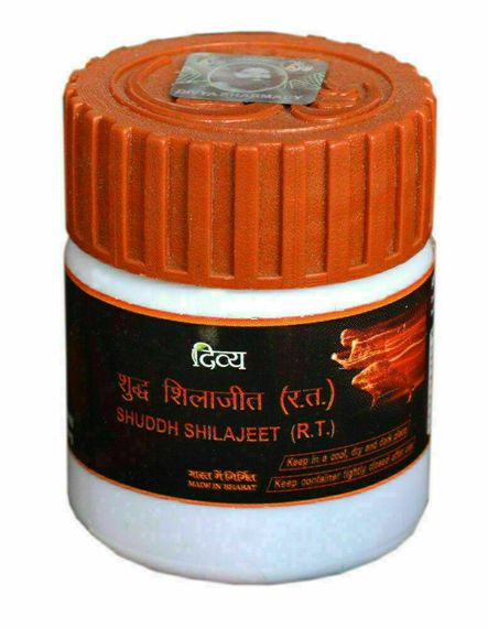 Шудх шиладжит рідке мумійо 20 г Дів'я Патандсилі Shuddh Shilajeet Divya Patanjali Індія