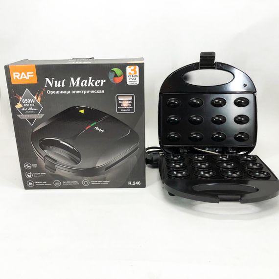 Функціональна вафельниця RAF R.246 750 Вт, Електронна вафельниця, Електровафельниця для тонких вафель IR-84 | Зображення 4