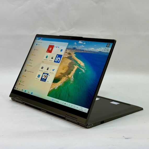 Ноутбук-трансформер Б-клас Lenovo Yoga 7 14ITL5 / 14" (1920x1080) IPS Touch / Intel Core i5-1135G7 (4 (8) ядра по 2.4 - 4.2 GHz) / 12 GB DDR4 / 256 GB SSD / Intel Iris Xe Graphics / WebCam / Windows 10 Home б/в | Зображення 3