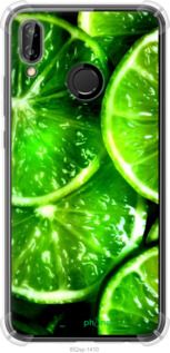 Чохол на Huawei P20 Lite Зелені часточки лимона "852sp-1410-2448"