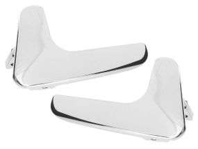 Seat Cordoba I FL рестайлінг (99-02) ліва + права 2 шт внутрішні ручки метал хром, Сеат Кордоба 1