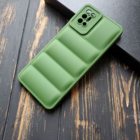 Чохол силіконовий Down Jacket для Tecno Pova 2 колір Зелений