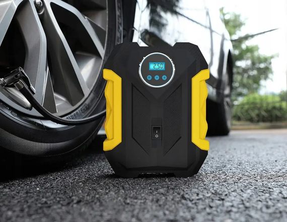 Компрессор с дисплеем Carsun C1399-1 Air Pump 12 V 150PSI | Зображення 5