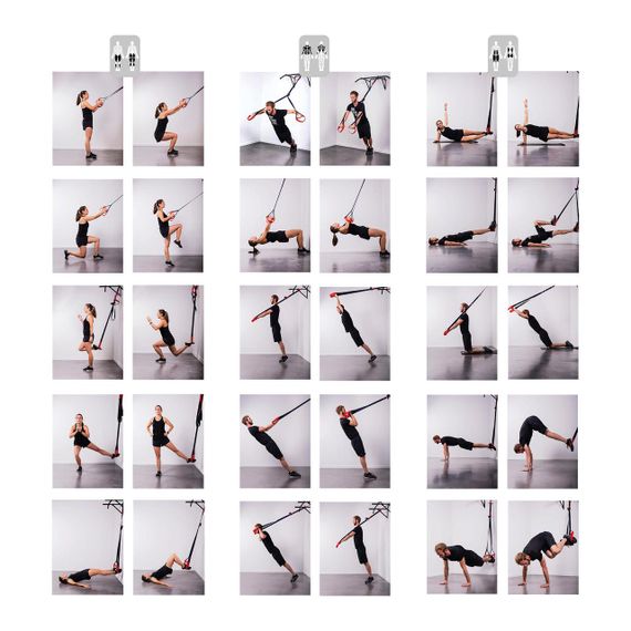 Тренувальні петлі чорні/сині | Зображення 5