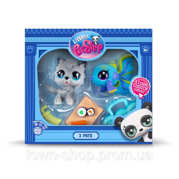 Игровой набор "Рок-н-ролльные суши" Littlest Pet Shop 00526 аксессуары и 2 фигурки