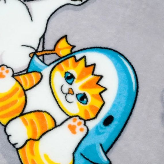 Плед фліс Веселі приятелі 150x200 см Love You | Зображення 4