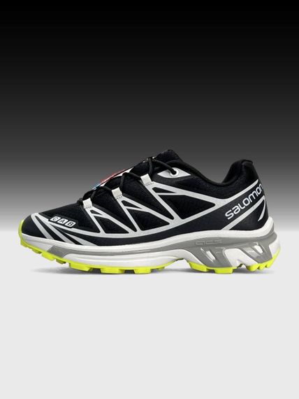 Кроссовки Salomon XT-6 Black White Lime , Вьетнам 40 25.5 | Зображення 1