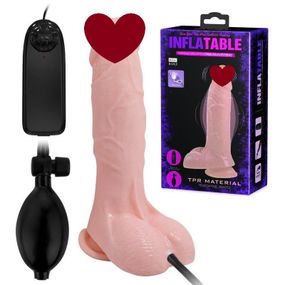 Вібратор на присосці з грушею BW-008066AQ Sex Aura