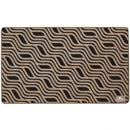 Килимок універсальний для підлоги льон Хвиля 70*120см Дариана
