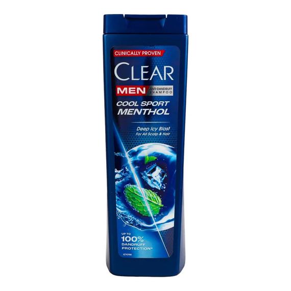 Шампунь для чоловіків Clear Крижана свіжість з ментолом 360 мл