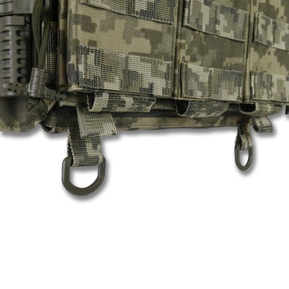 Плитоноска швидкого скидання CEN.2 Cordura1000D NIR піксель +  панель для  3 або 6 магазинів | Зображення 3