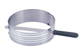 Форма для бисквита Kamille - 245-330 мм с ножом (7799)