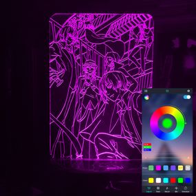 Акриловый светильник-ночник управление с телефона Великий из Бродячих Псов tty-n000813