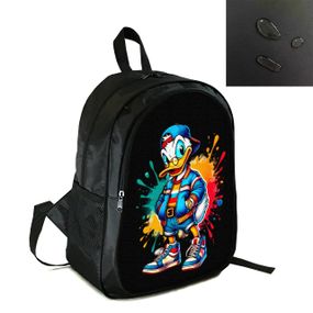 Рюкзак городской/школьный 38×28см с принтом Дональд Дак детский, подростковый,спортивный(4124)