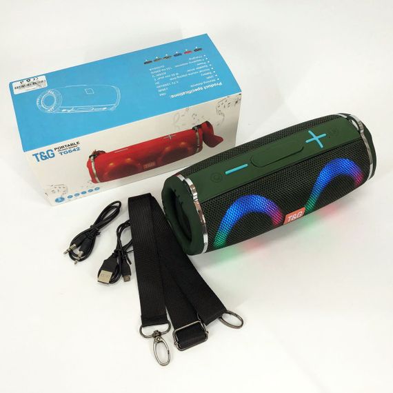 Блютуз-колонка з usb-портом TG642, Акумуляторна bluetooth колонка, Колонка з акумулятором FV-61