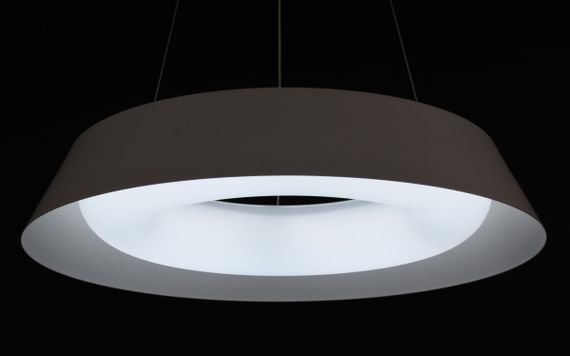 Люстра світлодіодна підвісна LED світильник для квартири на стелю лед з пультом 27577 Білий 25-90х50х50 см. | Зображення 7