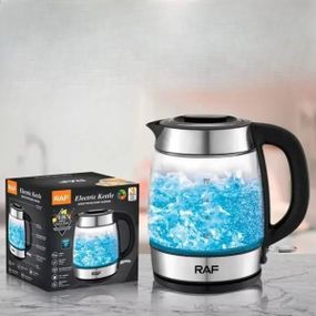 Чайник электрический стеклянный 2л RAF 7946
