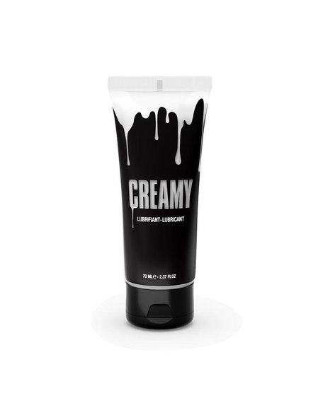 Лубрикант, имитирующий сперму, Creamy Cum (70 мл) на гибридной основе, с маслом зверобоя Sex Aura