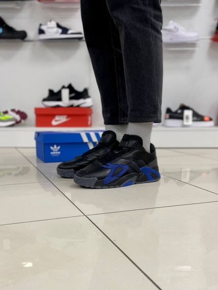 Кросівки Adidas Streetball (black / blue) | Зображення 2